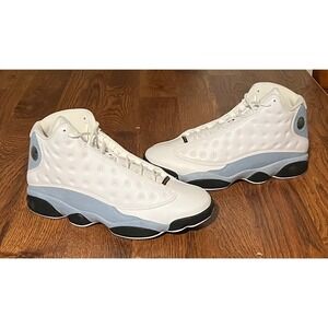 Air Jordan 13 XIII Retro White University Blue Grey Men's Basketball Shoes 11.5